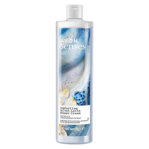 Avon senses comforting velvet latte shower gel 500ml