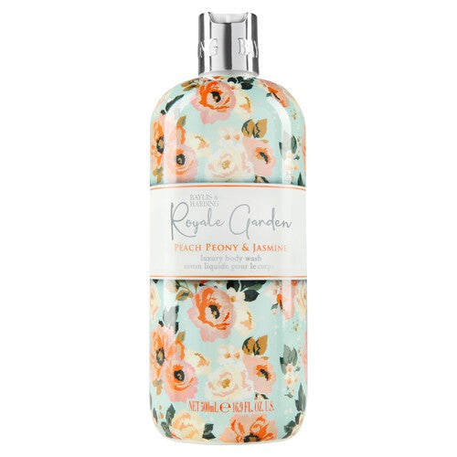 Baylis & Harding Royale Garden Luxury Peach Peony & Jasmine 500ml Body Wash
