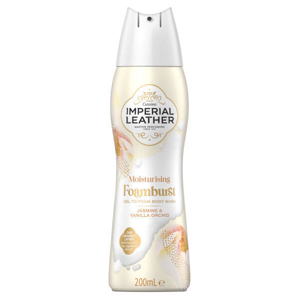 IMPERIAL LEATHER MOISTURISING FOAMBURST JASMINE & VANILLA ORCHID