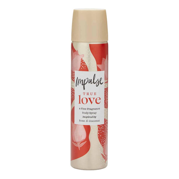 Impulse True Love Body Spray Deodorant 75Ml